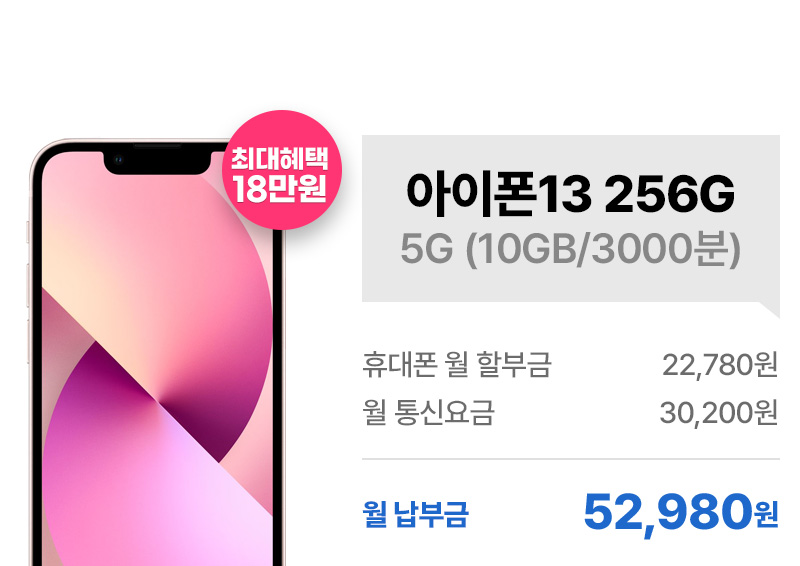 아이폰 13 256G