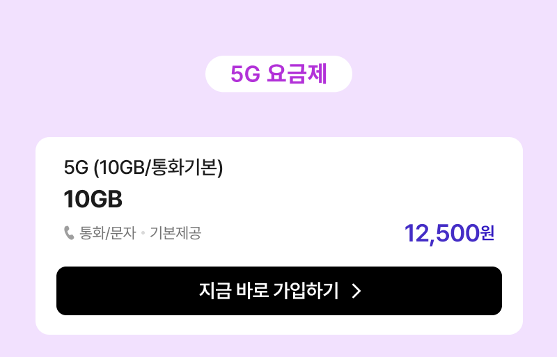 5g 요금제