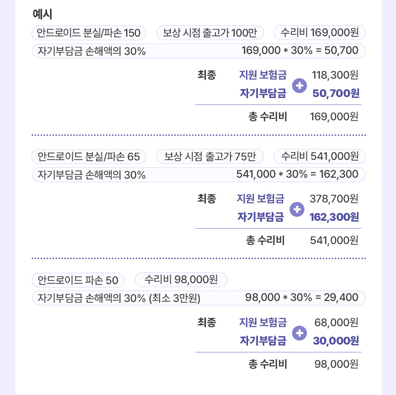 안드로이드 보상예시