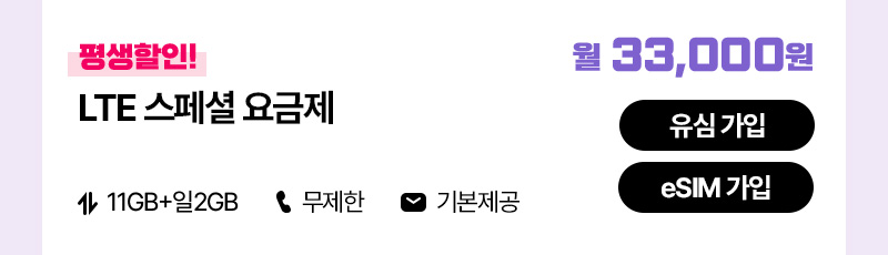 LTE 스페셜 요금제