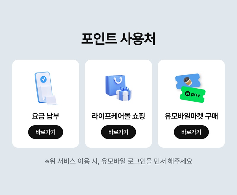 포인트 사용처