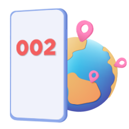 국제전화 002
